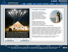 Tablet Screenshot of american-tent.com